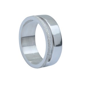Aliança Prata 950 7mm