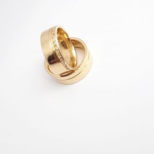 Aliança Ouro 18k/750 7 mm 17g*