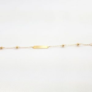 Pulseira Infantil Ouro 18k/750