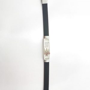 Pulseira Silicone c/aço