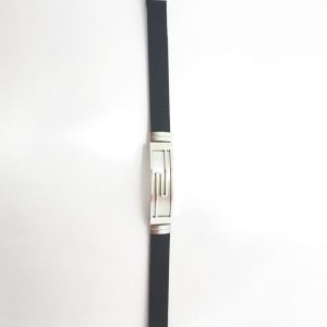 Pulseira Aço / silicone