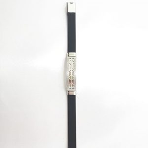 Pulseira Aço / silicone